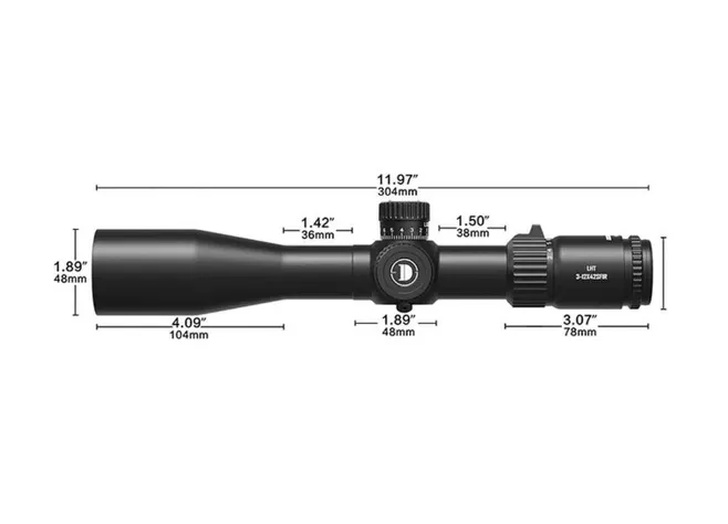 Приціл Discovery Optics LHT 3-12X42SFIR (30 мм, з підсвічуванням) Фото 2